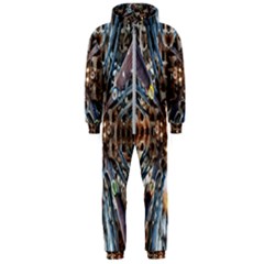 Iron Glass Space Light Hooded Jumpsuit (men)  by Mariart