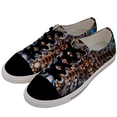 Iron Glass Space Light Men s Low Top Canvas Sneakers by Mariart