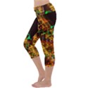 Christmas Tree Light Color Night Capri Yoga Leggings View2