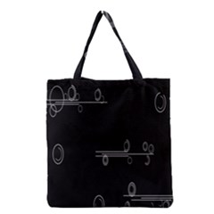 Feedback Loops Motion Graphics Piece Grocery Tote Bag