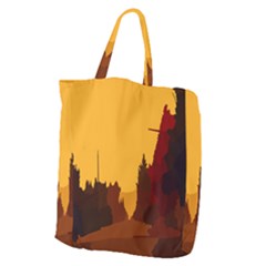 Road Trees Stop Light Richmond Ace Giant Grocery Zipper Tote by Mariart