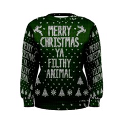 Ugly Christmas Sweater Women s Sweatshirt by Valentinaart