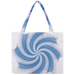 Prismatic Hole Blue Mini Tote Bag