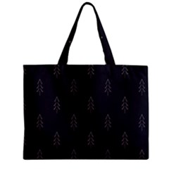 Tree Christmas Zipper Mini Tote Bag