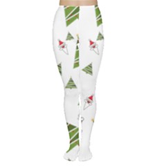 Christmas Santa Claus Decoration Women s Tights by Celenk