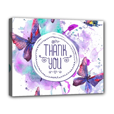 Thank You Canvas 14  X 11  by Celenk
