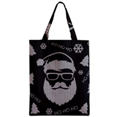 Ugly Christmas Sweater Zipper Classic Tote Bag by Valentinaart
