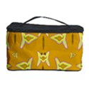 Fishes Talking About Love And   Yellow Stuff Cosmetic Storage Case View1