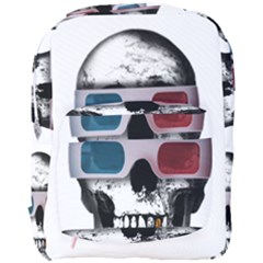 Cinema Skull Full Print Backpack by Valentinaart