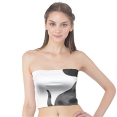 Dalmatian Inspired Silhouette Tube Top by InspiredShadows