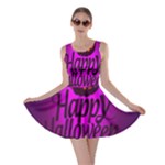 Happy Ghost Halloween Skater Dress