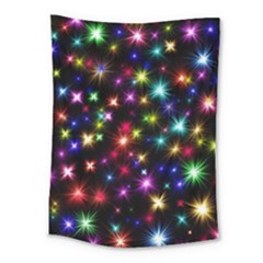 Fireworks Rocket New Year S Day Medium Tapestry by Celenk