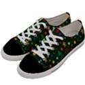 Christmas pattern Women s Low Top Canvas Sneakers View2