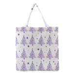 Christmas tree - pattern Grocery Tote Bag