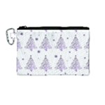 Christmas tree - pattern Canvas Cosmetic Bag (M)