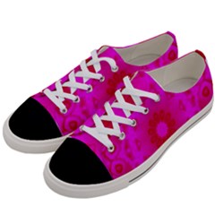 Pattern Women s Low Top Canvas Sneakers by gasi