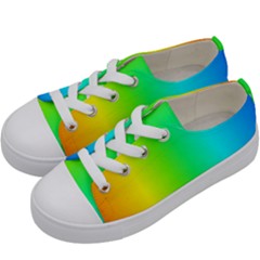 Pattern Kids  Low Top Canvas Sneakers by gasi