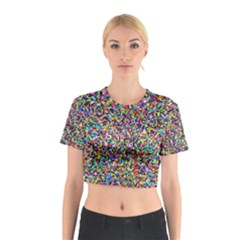 Pattern Cotton Crop Top by gasi