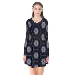 Mandala Calming Coloring Page Flare Dress by Celenk