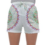 Flower Abstract Floral Sleepwear Shorts