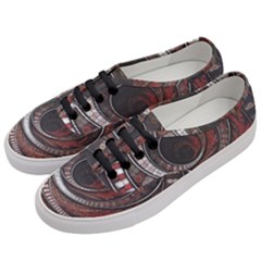 The Thousand And One Rings Of The Fractal Circus Women s Classic Low Top Sneakers by jayaprime
