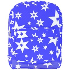 Star Background Pattern Advent Full Print Backpack by Celenk