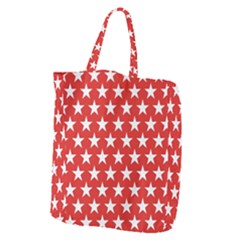 Star Christmas Advent Structure Giant Grocery Zipper Tote by Celenk