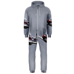 P-51 Mustang Flying Hooded Jumpsuit (men)  by Ucco