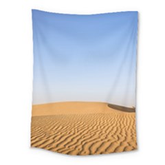 Desert Dunes With Blue Sky Medium Tapestry by Ucco
