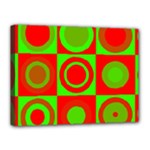 Redg Reen Christmas Background Canvas 16  x 12 