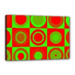 Redg Reen Christmas Background Canvas 18  x 12 