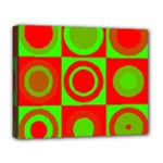Redg Reen Christmas Background Deluxe Canvas 20  x 16  