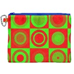 Redg Reen Christmas Background Canvas Cosmetic Bag (XXL)