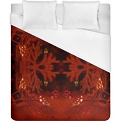 Red Abstract Duvet Cover (california King Size) by Celenk