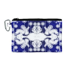 The Effect Of Light  Very Vivid Colours  Fragment Frame Pattern Canvas Cosmetic Bag (medium)