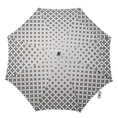 Star Pattern Decoration Geometric Hook Handle Umbrellas (small) by Celenk