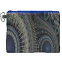 Fractal Spikes Gears Abstract Canvas Cosmetic Bag (XXL) View1