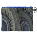 Fractal Spikes Gears Abstract Canvas Cosmetic Bag (XXL) View2
