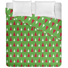 Christmas Tree Duvet Cover Double Side (california King Size) by patternstudio