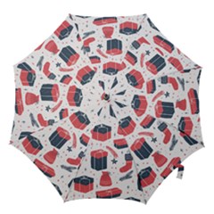 Christmas Gift Sketch Hook Handle Umbrellas (small) by patternstudio