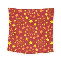 Star Stars Pattern Design Square Tapestry (small) by Celenk