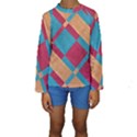Fabric Textile Cloth Material Kids  Long Sleeve Swimwear View1
