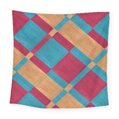 Fabric Textile Cloth Material Square Tapestry (large) by Celenk
