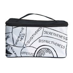 Brain Chart Diagram Face Fringe Cosmetic Storage Case by Celenk