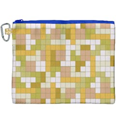 Tetris Camouflage Desert Canvas Cosmetic Bag (xxxl) by jumpercat