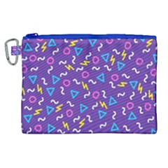 Retro Wave 1 Canvas Cosmetic Bag (xl) by jumpercat