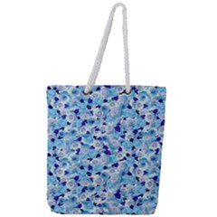 Gardenia Cold Full Print Rope Handle Tote (large) by jumpercat