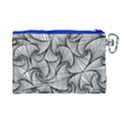 Fractal Sketch Light Canvas Cosmetic Bag (Large) View2