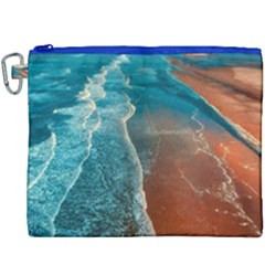 Sea Ocean Coastline Coast Sky Canvas Cosmetic Bag (xxxl) by BangZart
