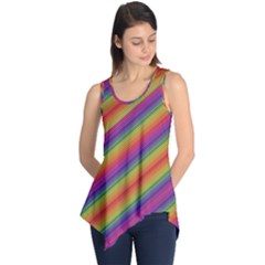 Spectrum Psychedelic Sleeveless Tunic by BangZart